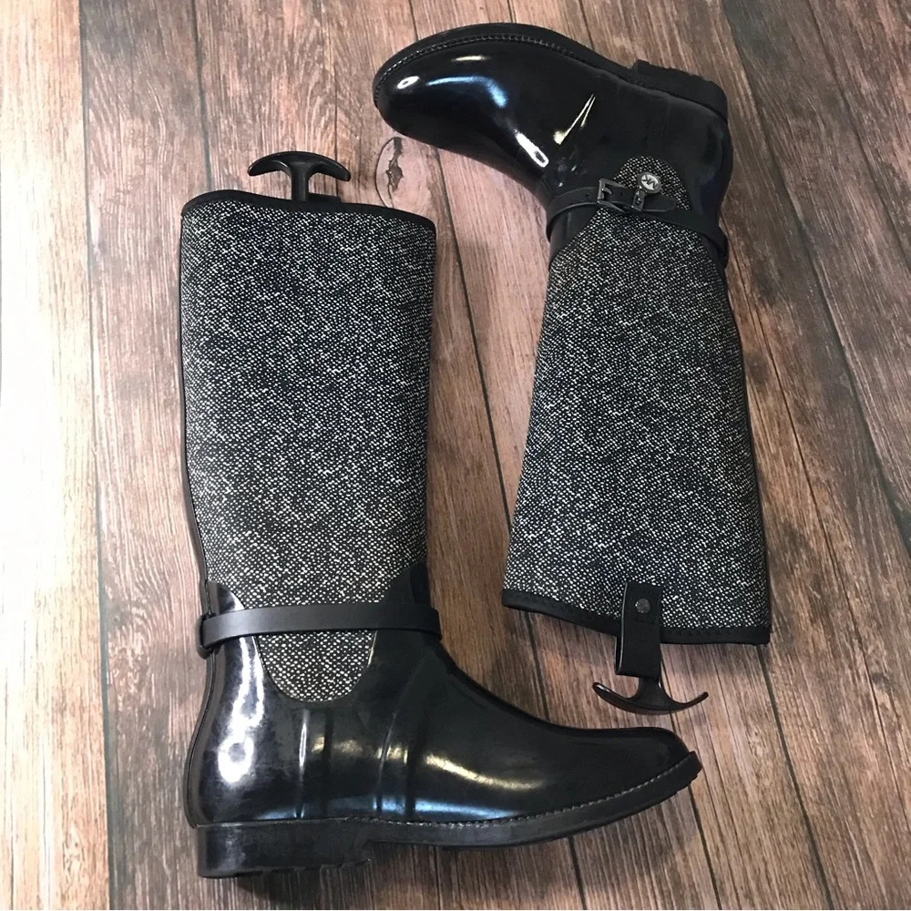 Micheal Kors Neoprene & Rubber Boots Size 8 - Picture 6 of 9
